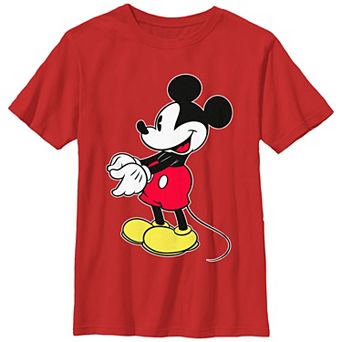 Disney's Mickey Mouse Profile Portrait Boys Graphic Tee