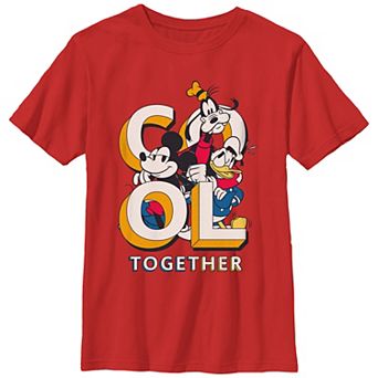 Disney's Mickey Mouse And Friends Cool Together Boys 6-20 Graphic Tee