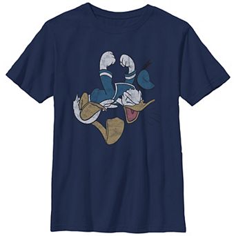 Disney's Donald Duck Screaming Boys 6-20 Graphic Tee