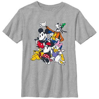 Disney's Mickey Mouse And Friends Classic Group Boys Graphic Tee