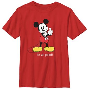 Disney's Mickey Mouse It's All Good Boys Graphic Tee