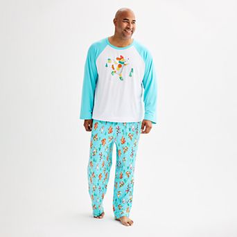 Big & Tall Jammies For Your Families® Dog Family Pajama Top & Pajama Bottoms Set