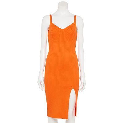 strapless open back dress Astrid Cotton Ribbed Cami Maxi Maternity Dress Bake Shell / Small main image 1