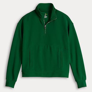 Women's Tek Gear® Ottoman 1/4-Zip Pullover