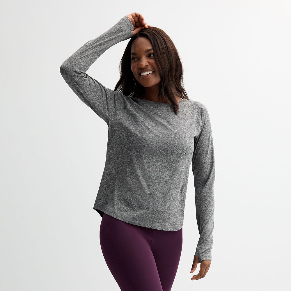 Women's Tek Gear® Dry Tek Long Sleeve T-Shirt