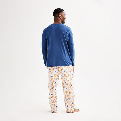 Men's Jammies For Your Families® Cookie Top & Bottoms Pajama Set