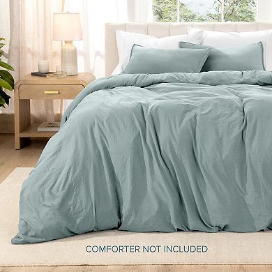 Bare Home Washed Duvet Cover Set