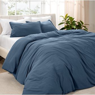 Bare Home Washed Duvet Cover Set
