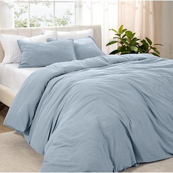 Bare Home Washed Duvet Cover Set