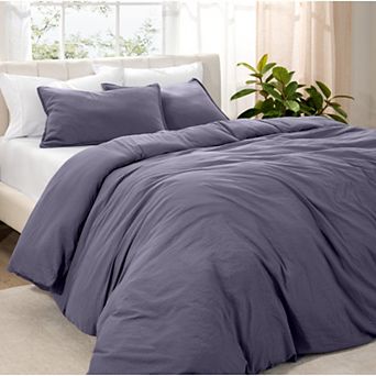Bare Home Washed Duvet Cover Set