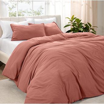 Bare Home Washed Duvet Cover Set