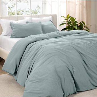 Bare Home Washed Duvet Cover Set
