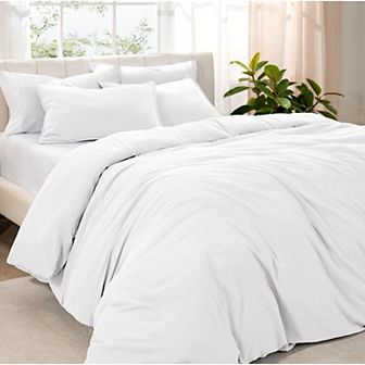 Bare Home Washed Duvet Cover Set