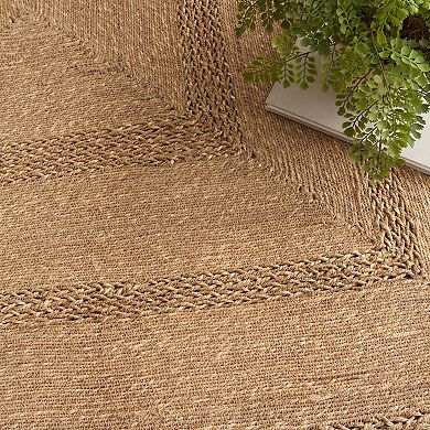 Nourison Natural Woven Seagrass Indoor Outdoor Area Rug