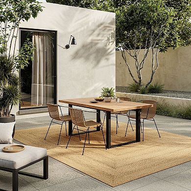 Nourison Natural Woven Seagrass Indoor Outdoor Area Rug