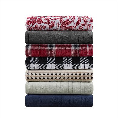 Cuddl Duds Plush Heated Throw Blanket