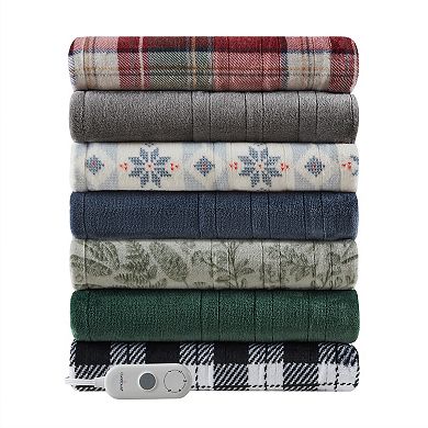 Cuddl Duds® Plush Heated Throw Blanket