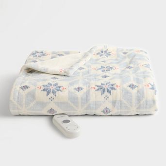 Cuddl Duds® Plush Heated Throw Blanket