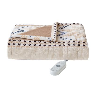 Cuddl Duds® Plush Heated Throw Blanket