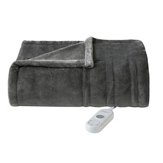 Cuddl Duds Plush Heated Throw Blanket