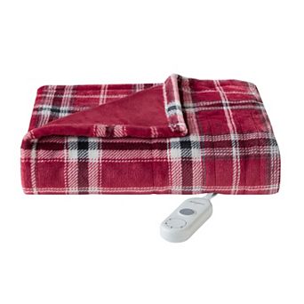 Cuddl Duds® Plush Heated Throw Blanket