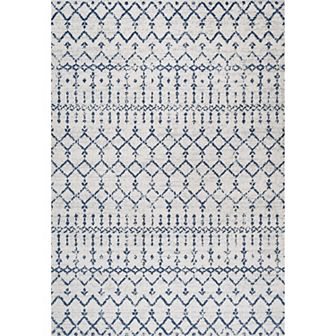 Moroccan Hype Boho Vintage Diamond Area Rug