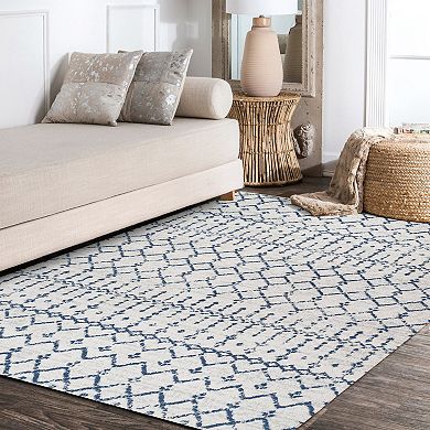 Moroccan Hype Boho Vintage Diamond Area Rug