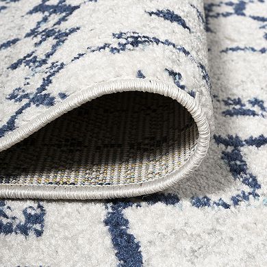 Moroccan Hype Boho Vintage Diamond Area Rug