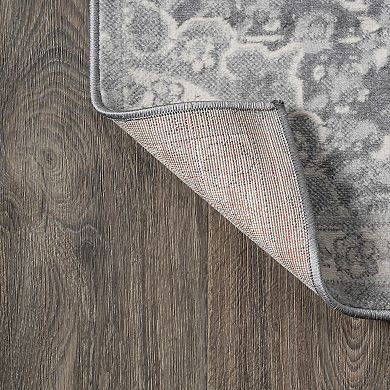 Modern Vintage Moroccan Medallion Area Rug