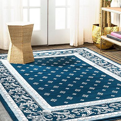 Acanthus French Border Area Rug