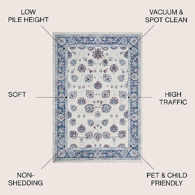 Modern Vintage Moroccan Traditional Area Rug