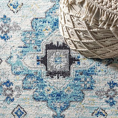 Modern Boho Vintage Medallion Area Rug
