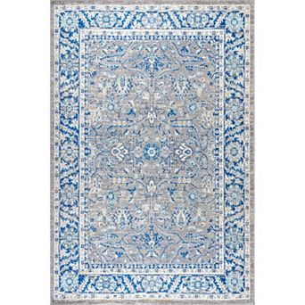 Modern Boho Floral Area Rug