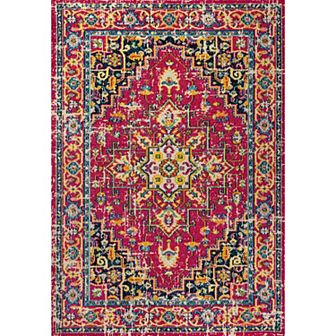 Brooklyn Geometric Medallion Area Rug