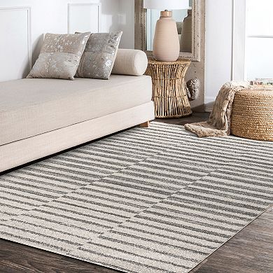 Lyla Offset Stripe Area Rug