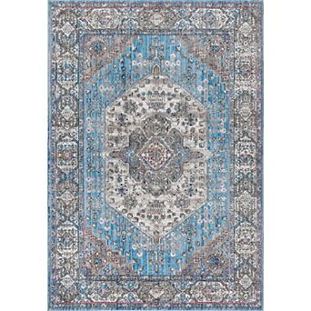 Kesan Vintage Medallion Area Rug