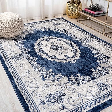 Alhambra Ornate Medallion Modern Area Rug