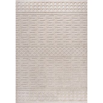 Xlendi High-low Pile Moroccan Geometric Indoor/outdoor Area Rug