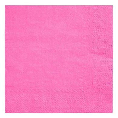 72 Pieces Of Hot Pink Party Supplies For Birthday Decorations, Serves 24