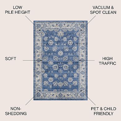 Modern Vintage Moroccan Traditional Area Rug