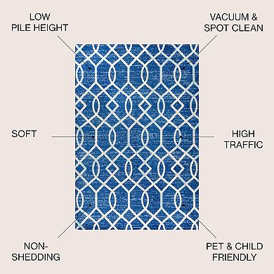 Asilah Ogee Fretwork Area Rug