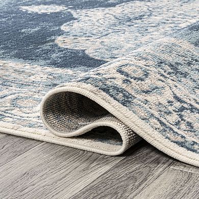 Rosalia Cottage Medallion Runner Rug