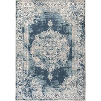 Rosalia Cottage Medallion Runner Rug