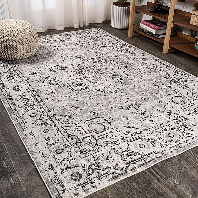 Scala Ornate Bohemian Medallion Area Rug