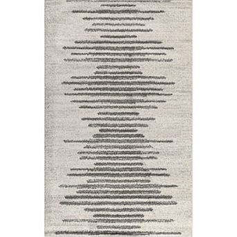 Aya Berber Stripe Geometric Area Rug