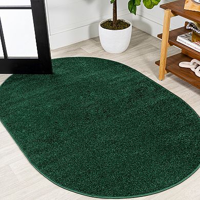Haze Solid Low-pile Area Rug