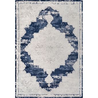 Alhambra Ornate Medallion Modern Area Rug