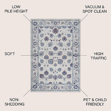 Modern Vintage Moroccan Traditional Area Rug