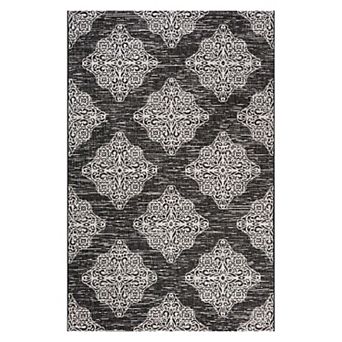 Tuscany Ornate Medallions Indoor/outdoor Area Rug