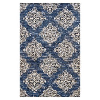 Tuscany Ornate Medallions Indoor/outdoor Area Rug